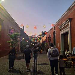 Weihnachtsdeko läuft