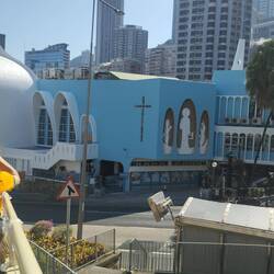 Views of a 60's catholic church that caught our eyes!