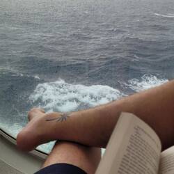 Chillen auf dem Balkon