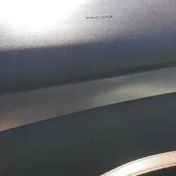 O carro marcava -1 grau
