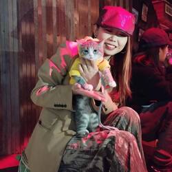 Some girls take their kitty clubbing.