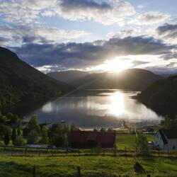 Fjord Panoramablick