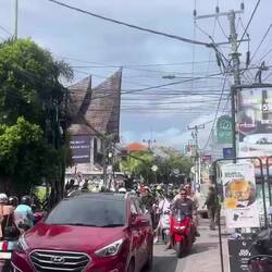 Verkehr auf Bali