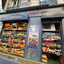 The corner store down from the hotel