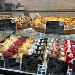 The boulangerie right beside the hotel. It was yum!