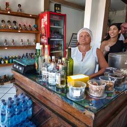 Spezialitäten Verkostung aus Zuckerrohr und Kokos