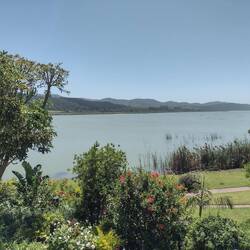 The view from Lakeview Restaurant