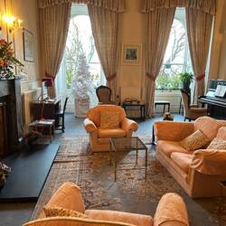 Unsere Lobby im typischen schottischen Stil