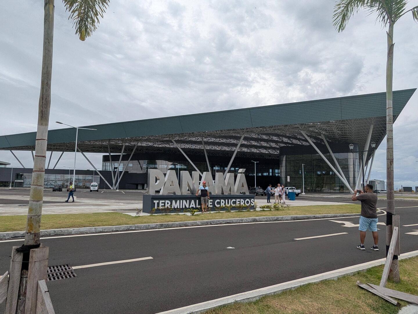 Ultra-modern cruise terminal so we didn't have to tender (take a boat to shore).