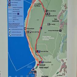 Unsere heutige Tour.