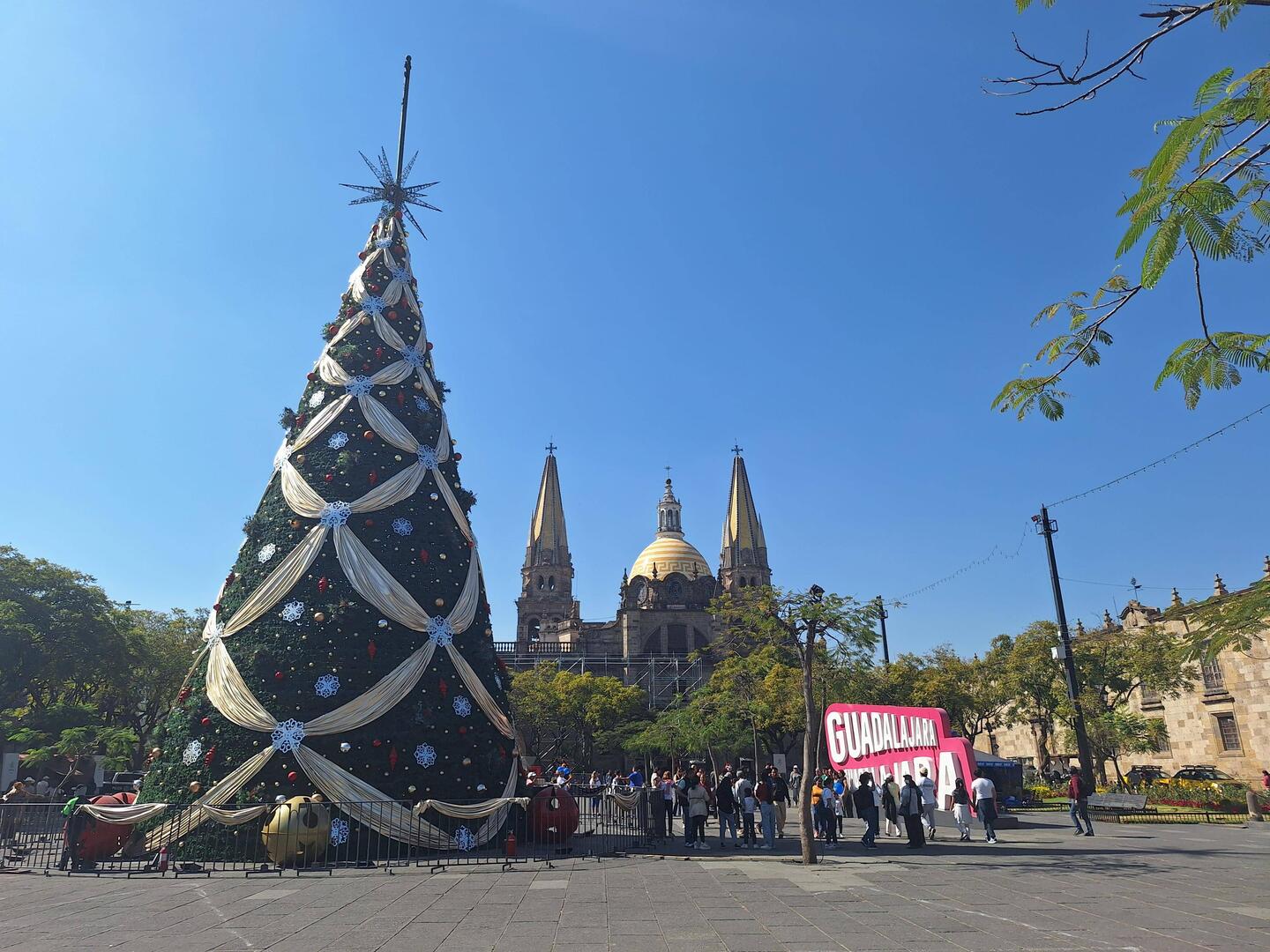 Der große Platz in Guadalajara