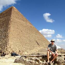 Captivated by the piles of rocks