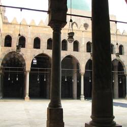 A courtyard inside the citadel