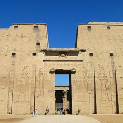 The extraordinary gates to the temple were once almost lost to the shifting sands of the desert