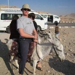 The biggest ass in Egypt...and his donkey