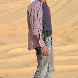 Our armed guard for "safety"?