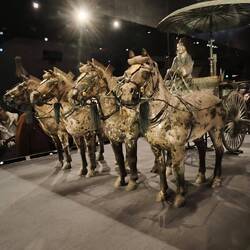 on show with detailed e planation in an awesome dedicated underground space.