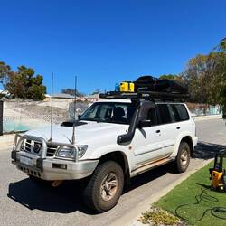 Der Patrol wird gewaschen