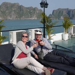 Kaffee auf dem Wasser