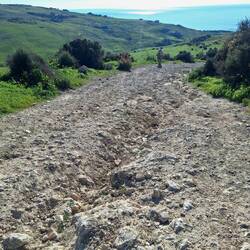 Diese tiefen Rillen wären nichts für unseren Camper