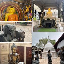 Der buddhistische Gangaramaya Tempel