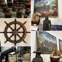 Im maritimen Museum