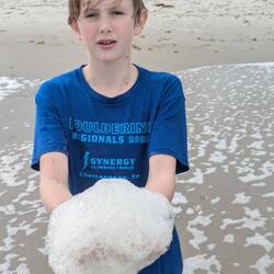 So many gifts of sea foam.