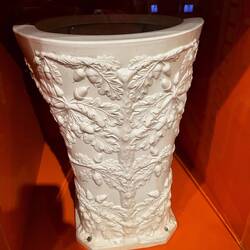 A toilet in the museum