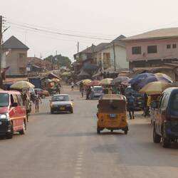 Auf dem Weg zur Farm
