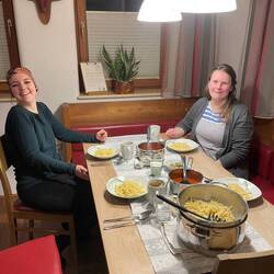 Schnelles Abendessen heute... waren doch länger nach Salzburg unterwegs als gedacht 😅