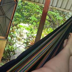 Probeliegen in der Hängematte 😍