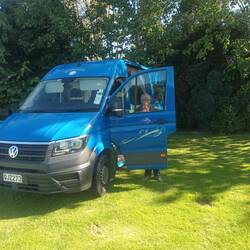 Übernachtung in der Thomas' Logde in Owaka