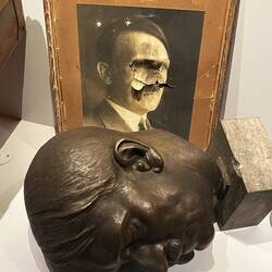 Live the pic of Hitler with the obvious boot thru it