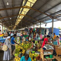 Auf dem Gemüsemarkt in Pettah