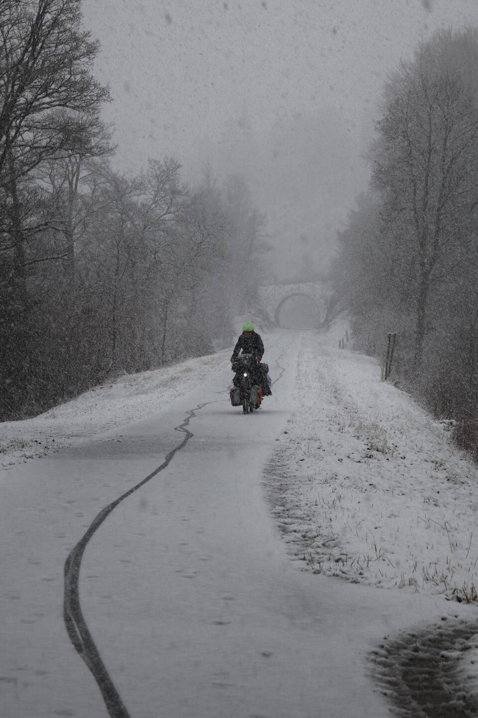 Auf dem Linspherradweg nach Winterberg