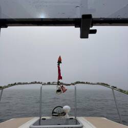 Fog on the Gulf is a theme this time of year