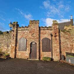 Part of Tamworth Castle