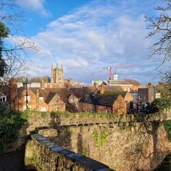 View from Tamworth Castle