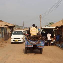 Auf dem Weg zum Volta-Stausee