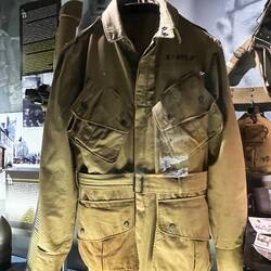 The real Dick Winter's jacket, from Band of Brothers