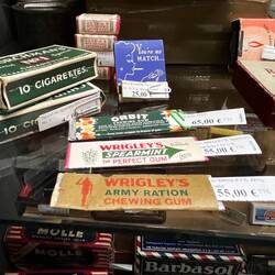 Check out the cost of these single sticks of gum at the shop...