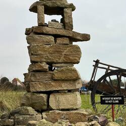 Inuksuk at Juno Beach Centre