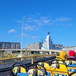 Der neue, östliche Expo-Teil...