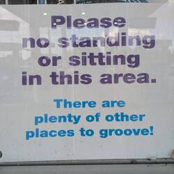 Favorite No Loitering sign.