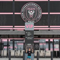 Quick stop for the kids who love Messi.