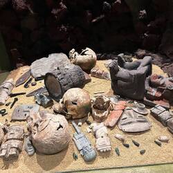 Opfergaben im Tempel