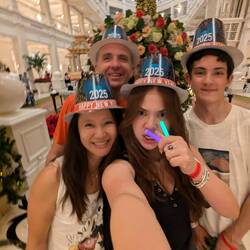 Excited that the whole gang arrives tomorrow