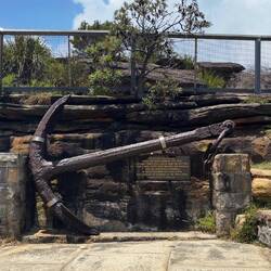Anker eines 1820 versunkenen Schiffes, der erst 50 Jahre später gefunden wurde