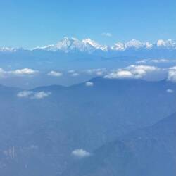 Blick auf den Himalaya