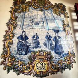 Azulejos - typische Fliesenmosaike natürlich auch auf Madeira